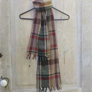 Vintage Plaid Scarf